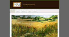 Desktop Screenshot of gfafineart.com
